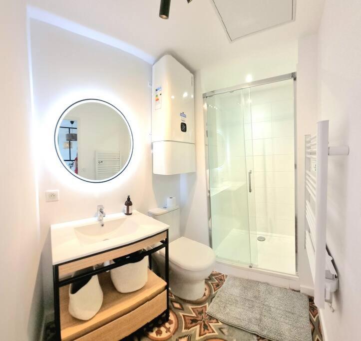 Grand Studio Avec Terrasse - Gare - Metro - Wifi ตูลูส ภายนอก รูปภาพ
